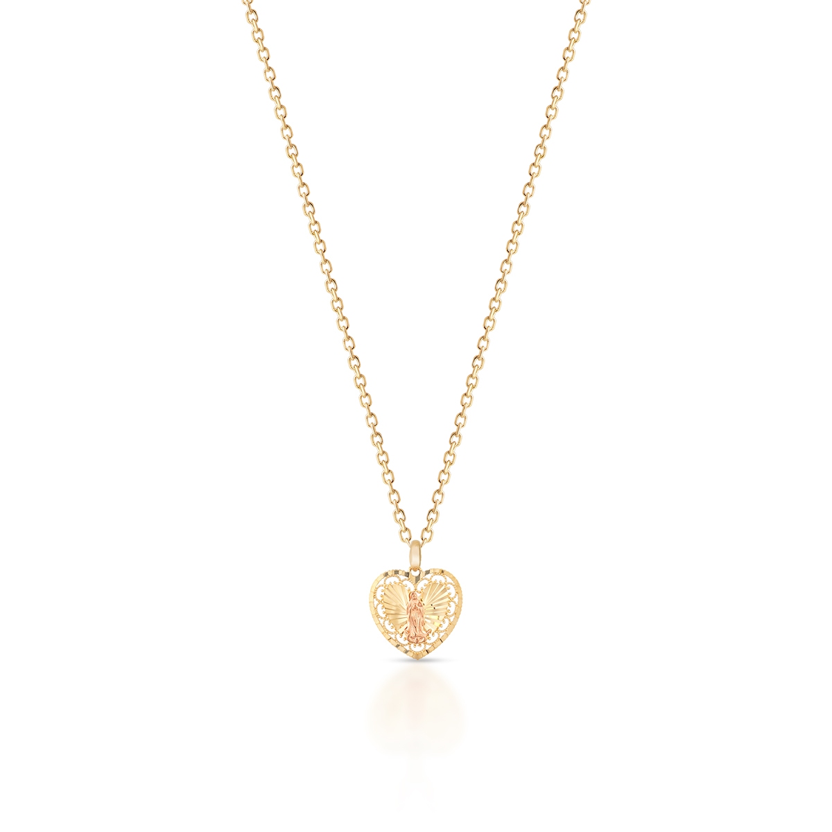 Wisiorek złoty medalik