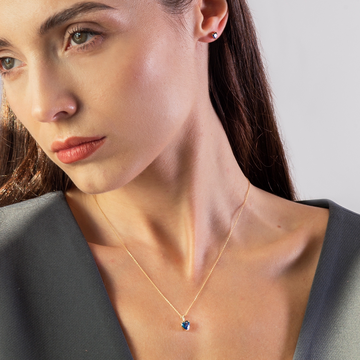 Komplet Szlachetny Topaz