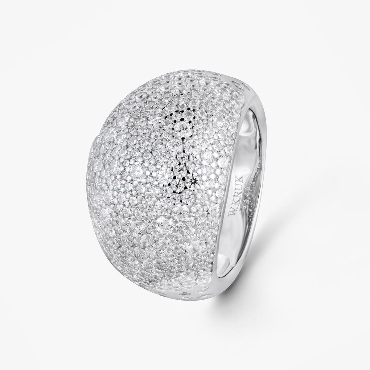 Pierścionek srebrny z cyrkoniami