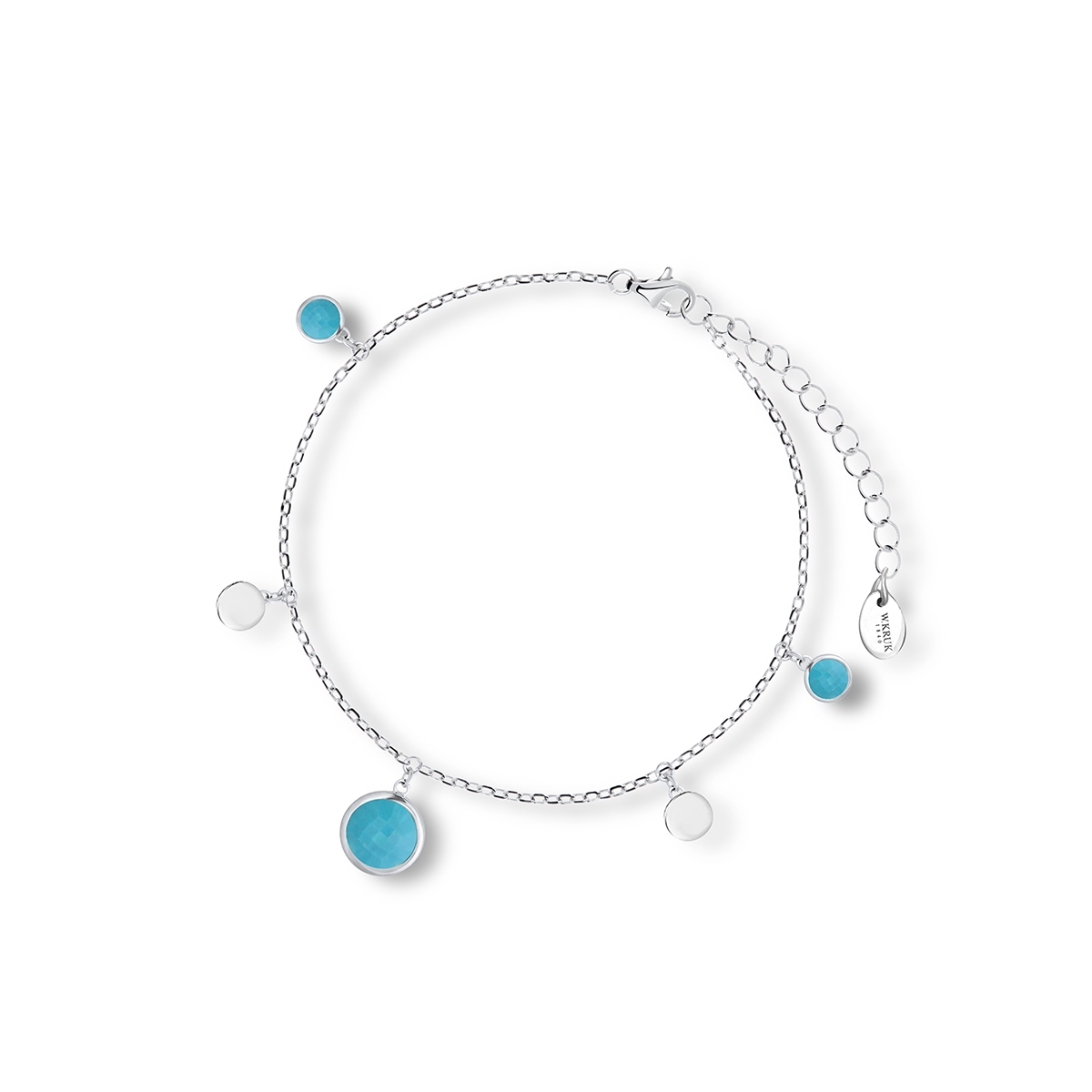 Bransoletka srebrna Laguna