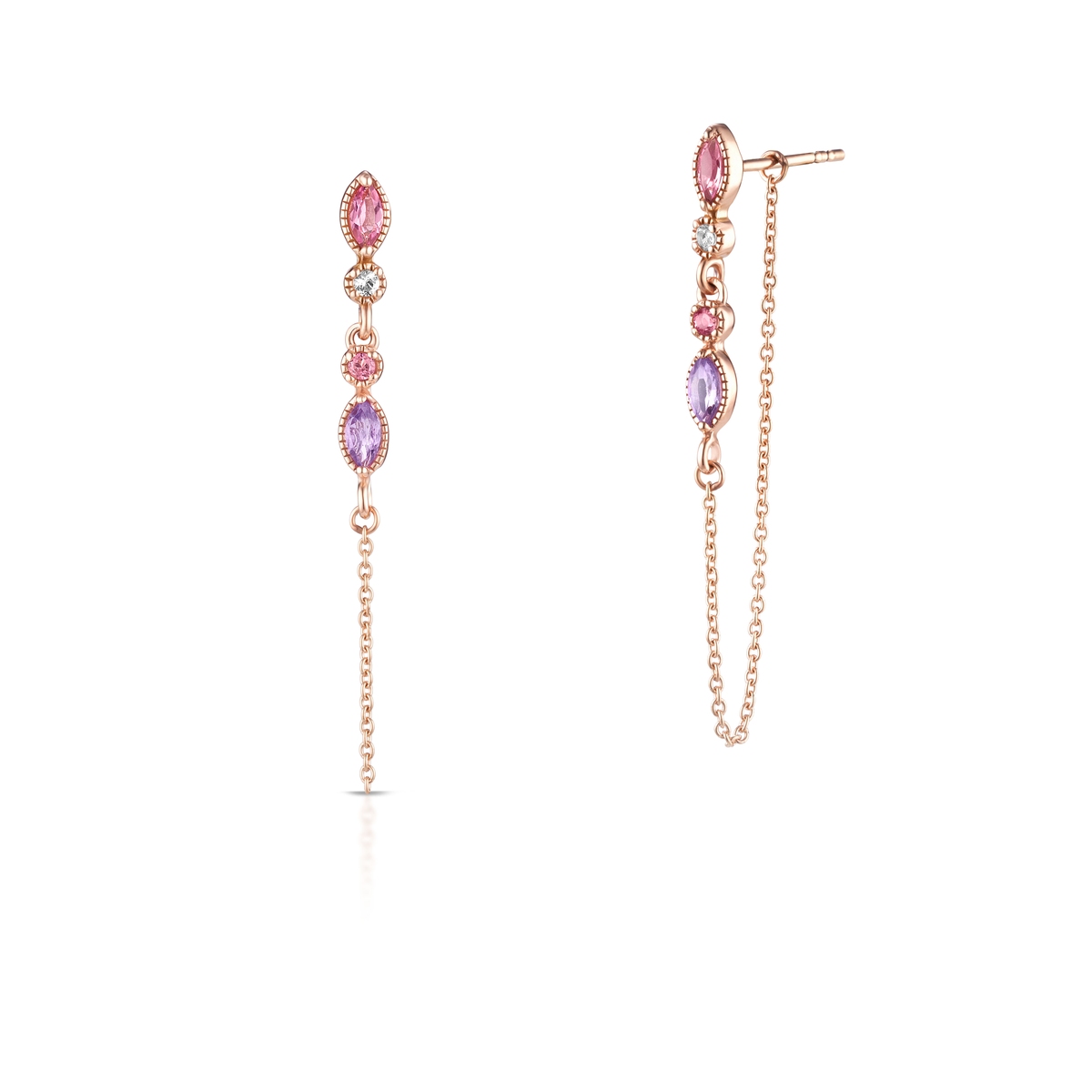 Kolczyki złote Petit