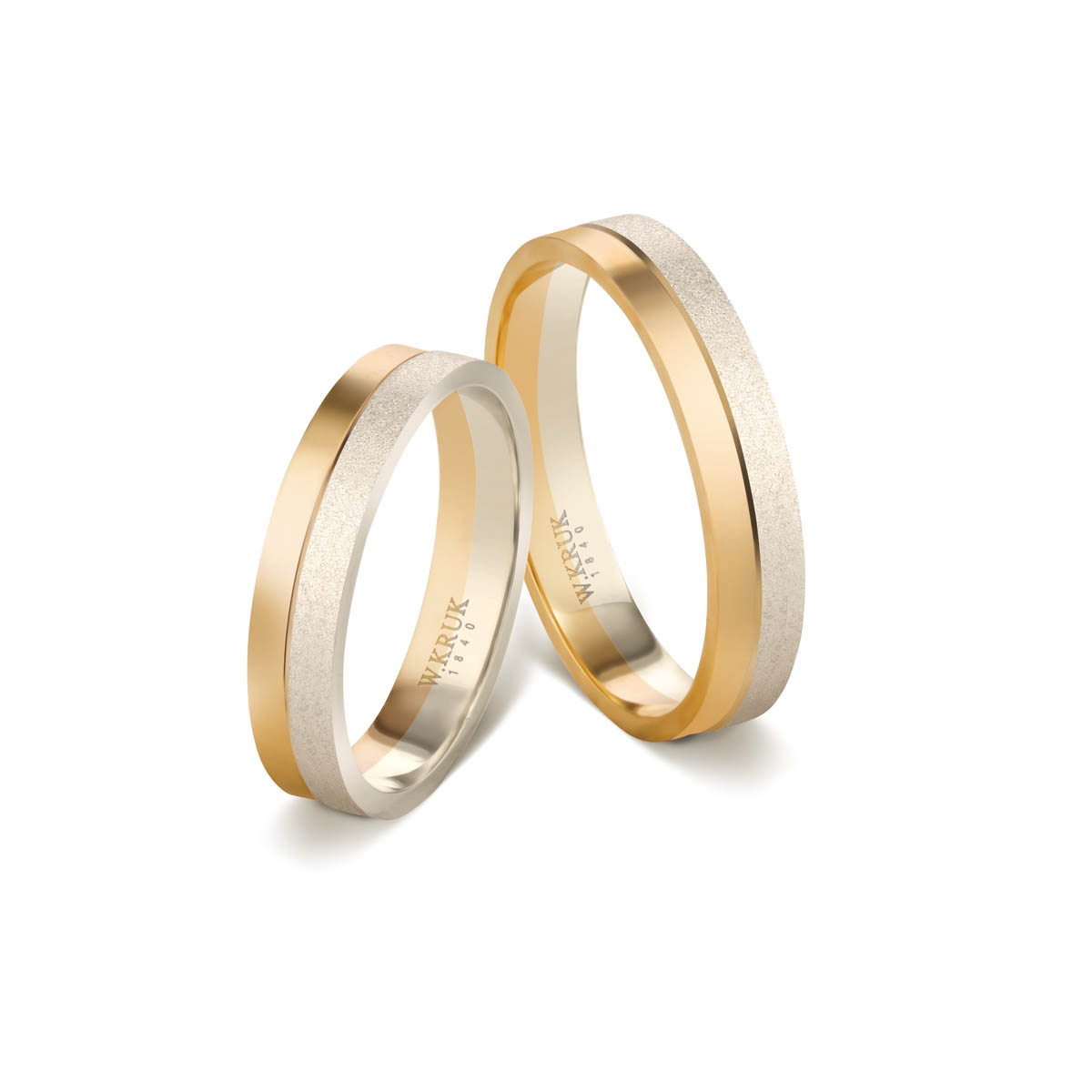 Obrączka złota SACRAMENTA