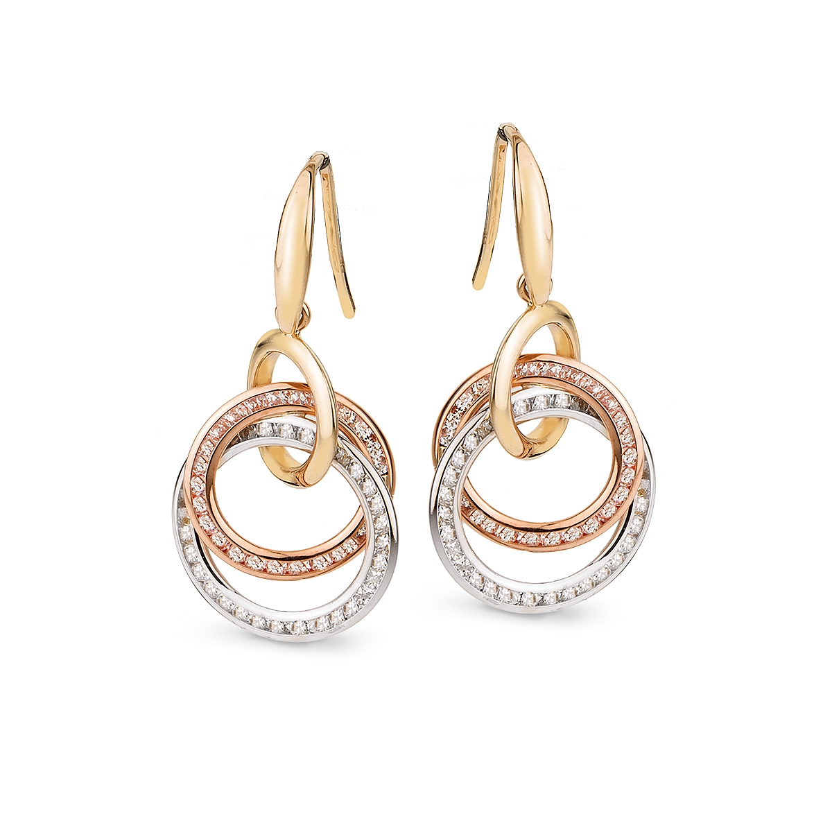 Kolczyki złote W.KRUK