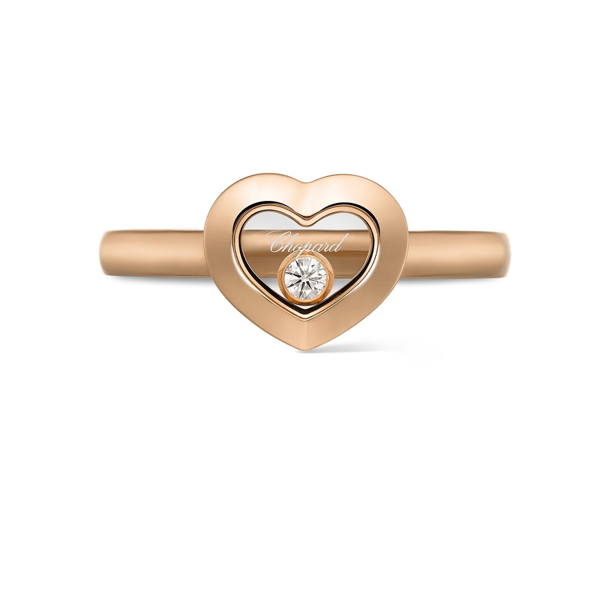 Pierścionek różowe złoto CHOPARD