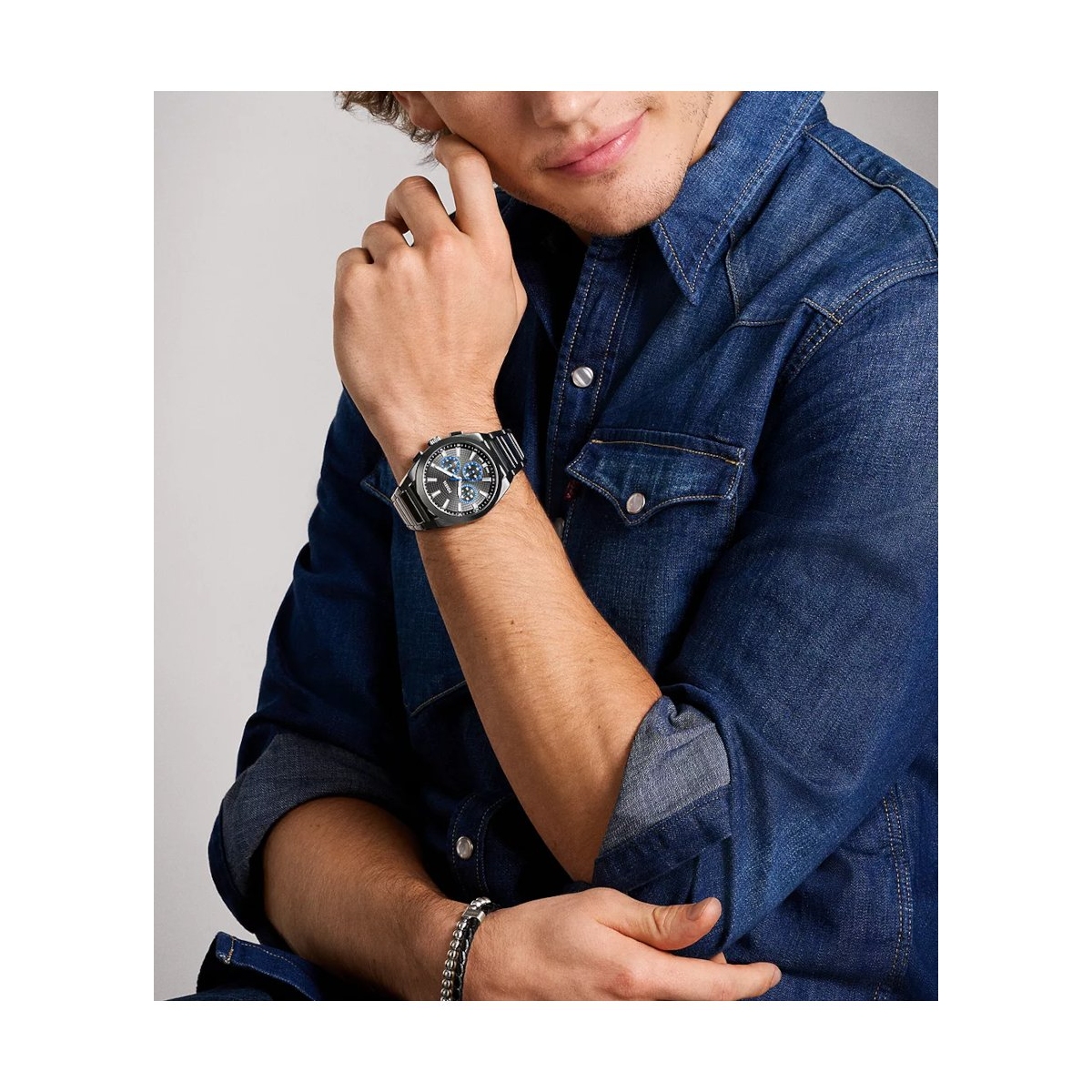 ZEGAREK FOSSIL EVERETT CHRONOGRAPH