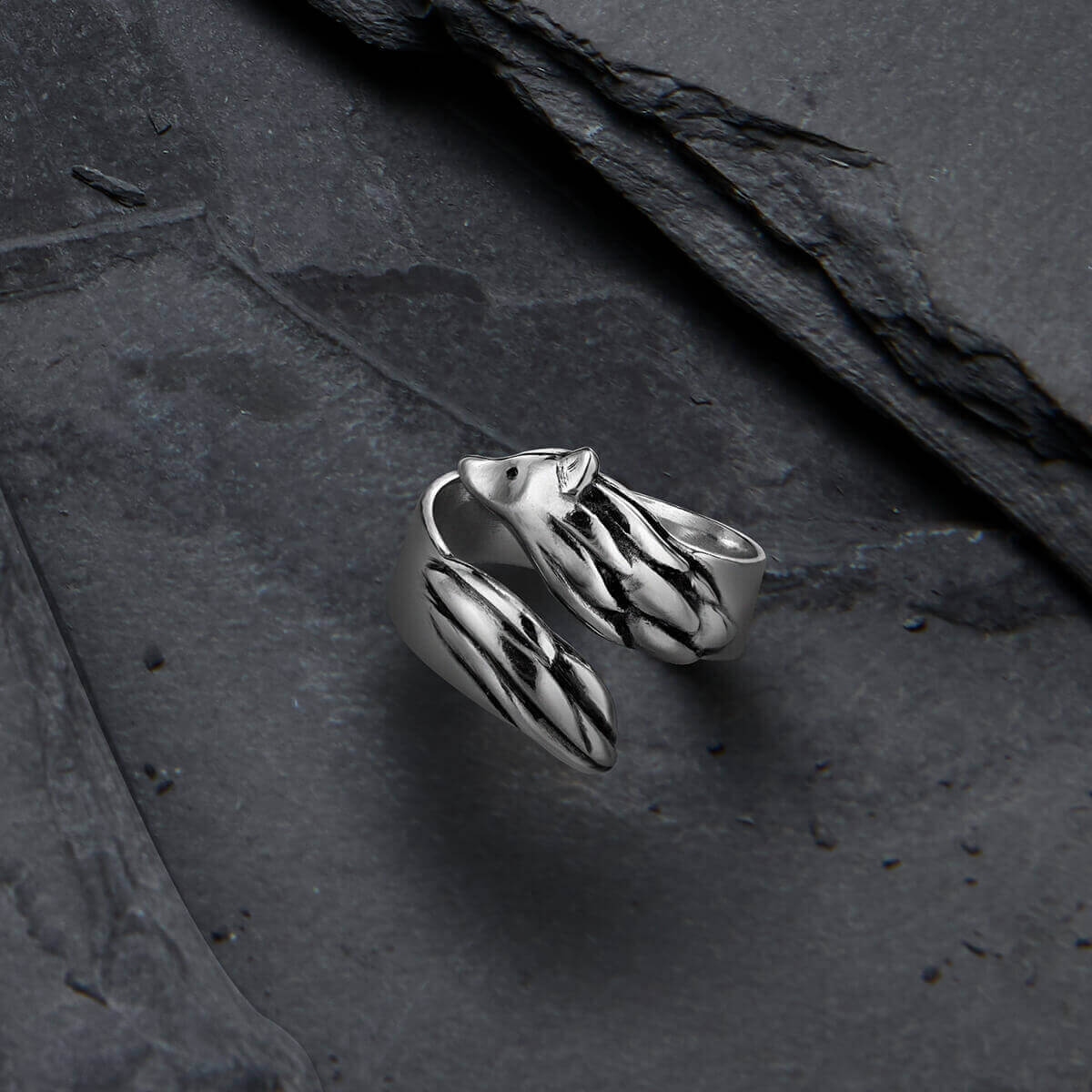 Pierścionek srebrny Freedom