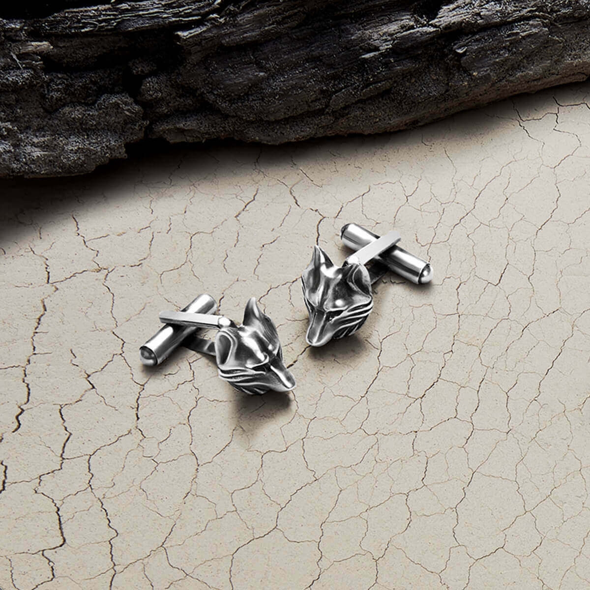 Spinki do koszuli srebrne Freedom