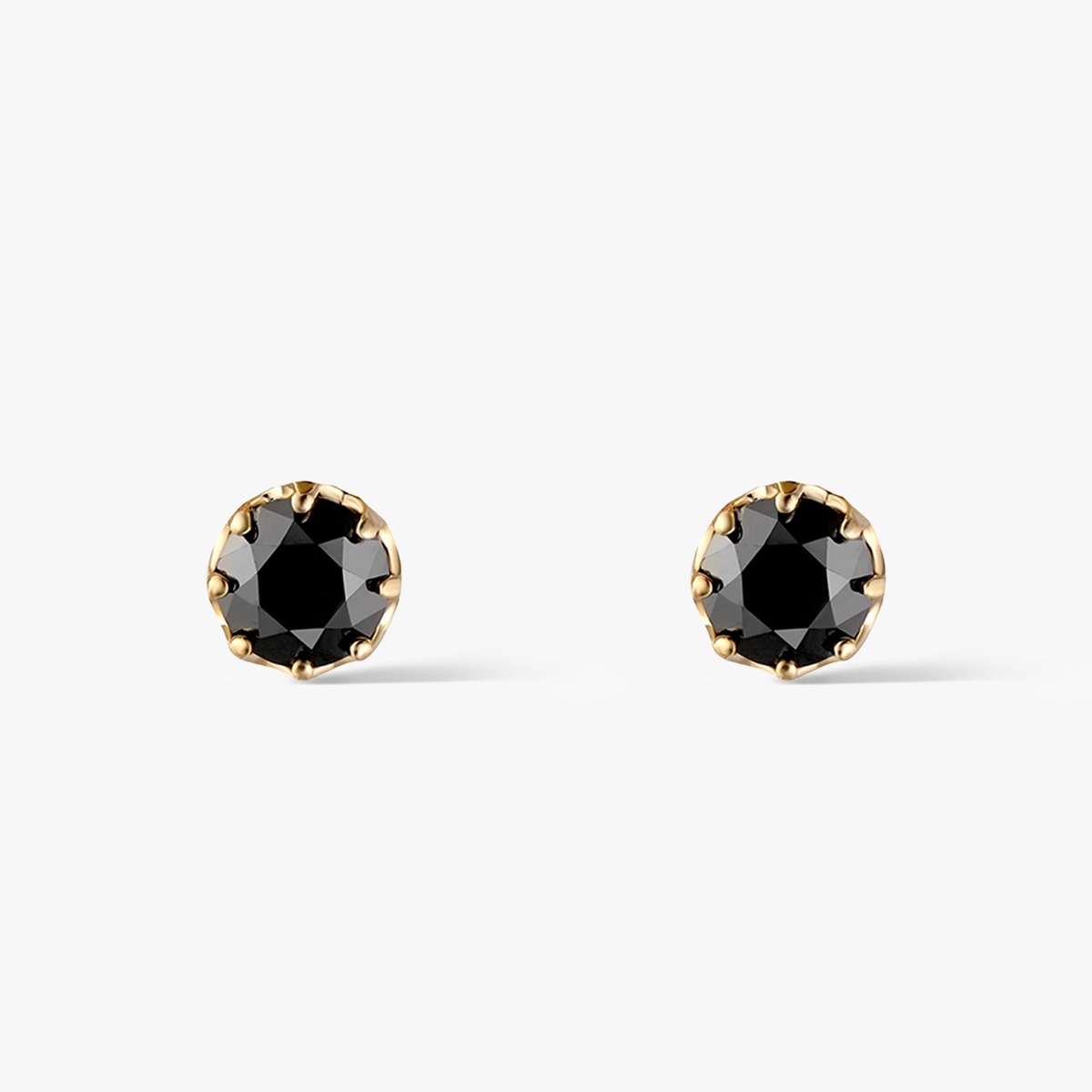 Kolczyki złote Tajemniczy