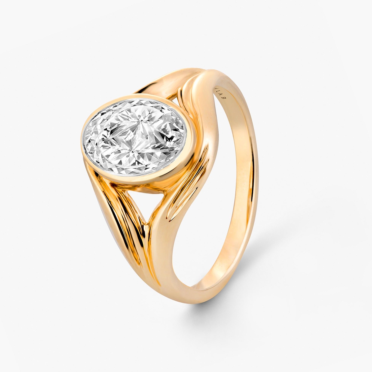 Pierścionek złoty Nuova