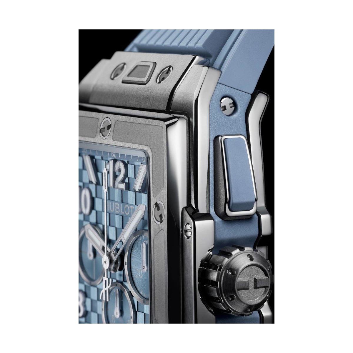 ZEGAREK HUBLOT SPIRIT OF BIG BANG TITANIUM COAL BLUE