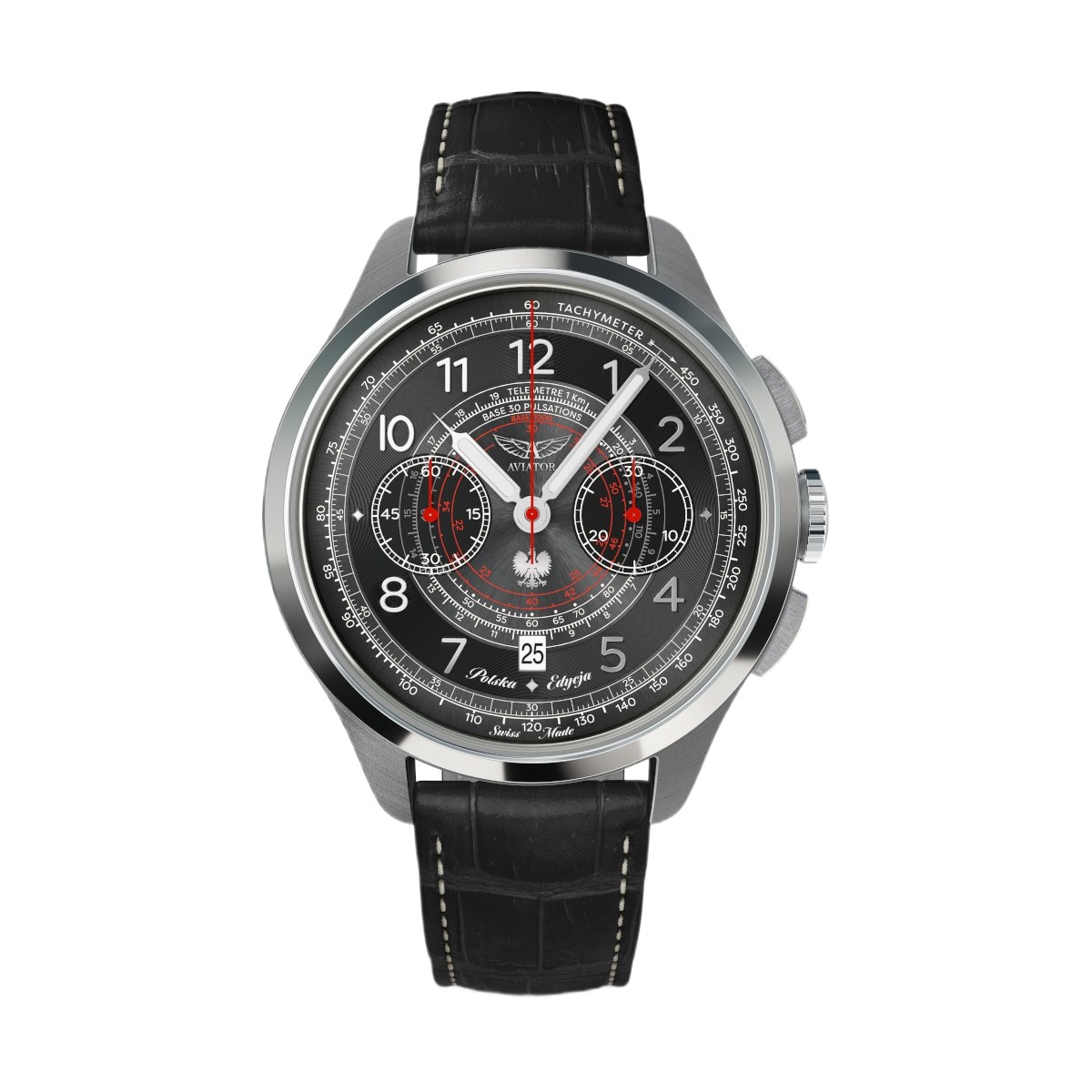 ZEGAREK AVIATOR HERITAGE CHRONOGRAPH TRIMETER POLISH LIMITED EDITION