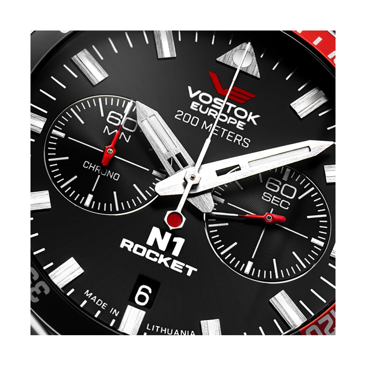 ZEGAREK VOSTOK EUROPE ROCKET N-1 CHRONO