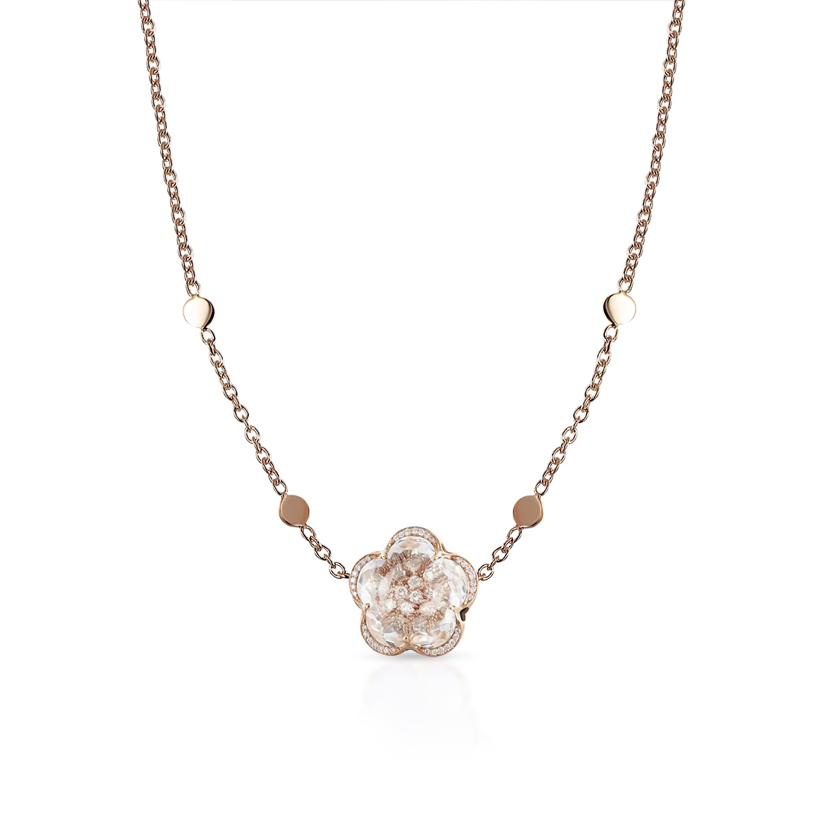 Naszyjnik różowe złoto PASQUALE BRUNI