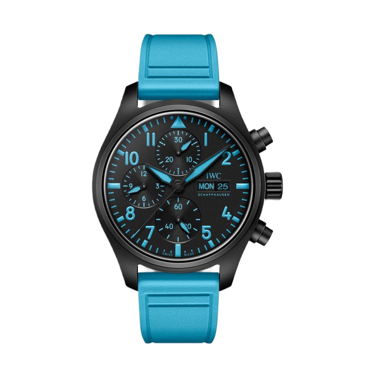 ZEGAREK IWC SCHAFFHAUSEN PILOT'S CHRONOGRAPH 41 GEORGE RUSSELL LIMITED EDITION