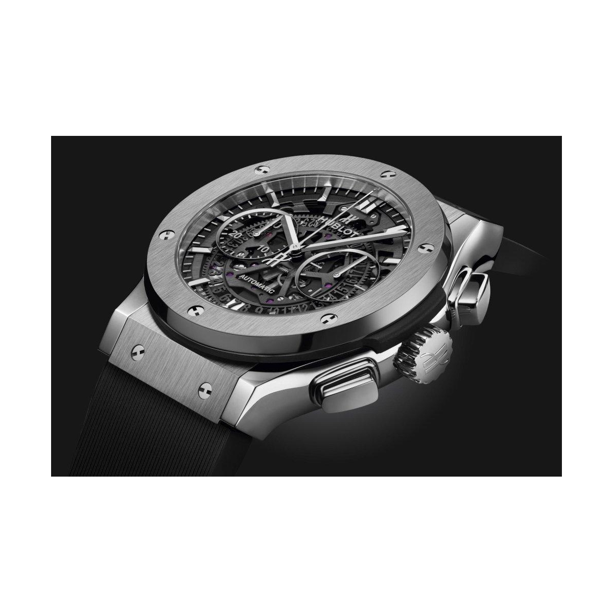 ZEGAREK HUBLOT CLASSIC FUSION AEROFUSION TITANIUM