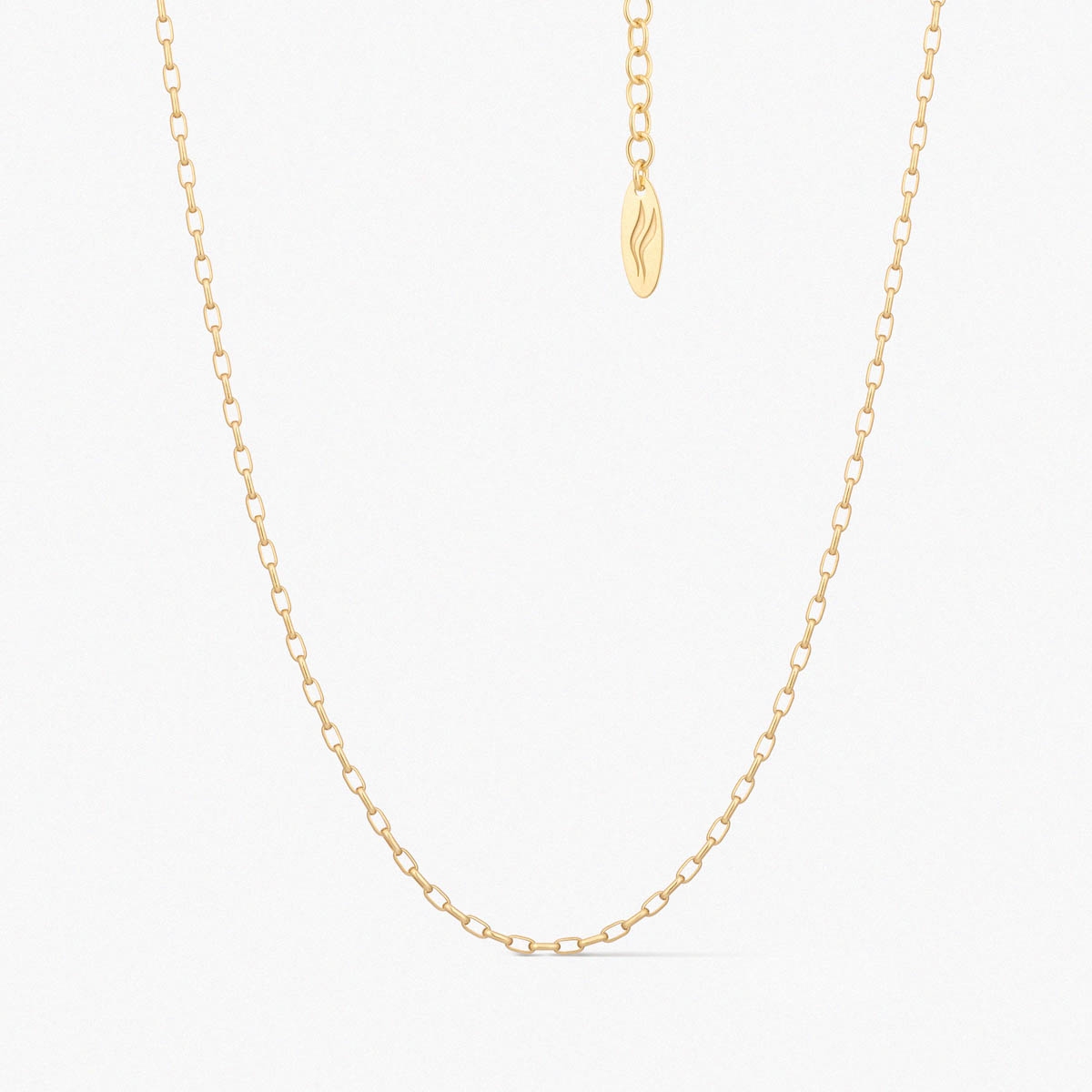 Łańcuszek srebrny ankier Follow