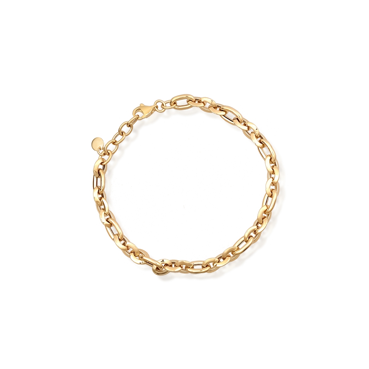 Bransoleta złota pancerka