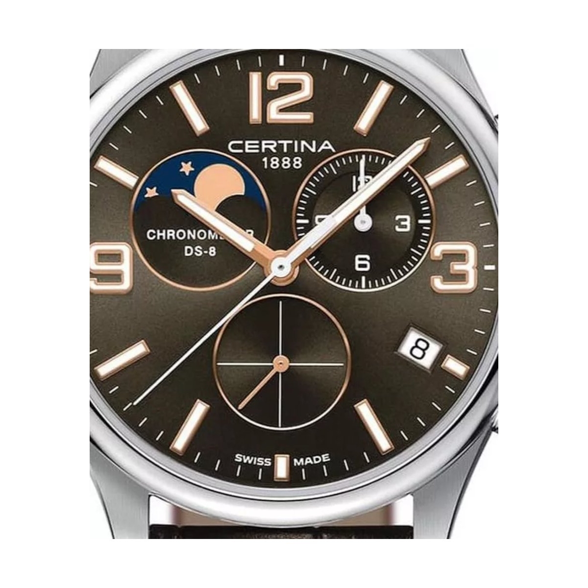 ZEGAREK CERTINA DS-8 Chronograph Moon Phase