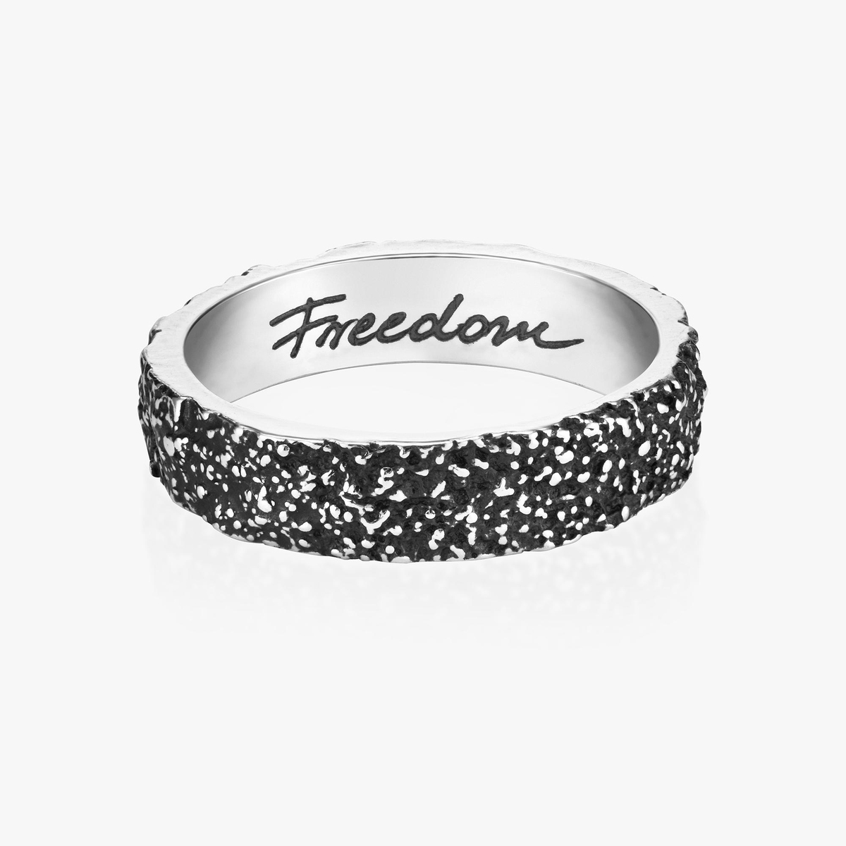 Pierścionek srebrny FREEDOM ELEMENTS