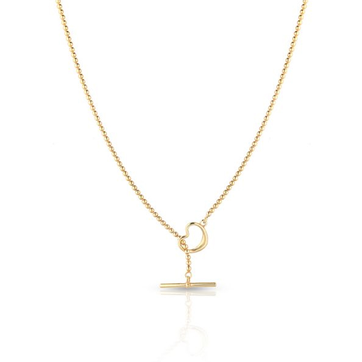 Naszyjnik srebrny pozłacany