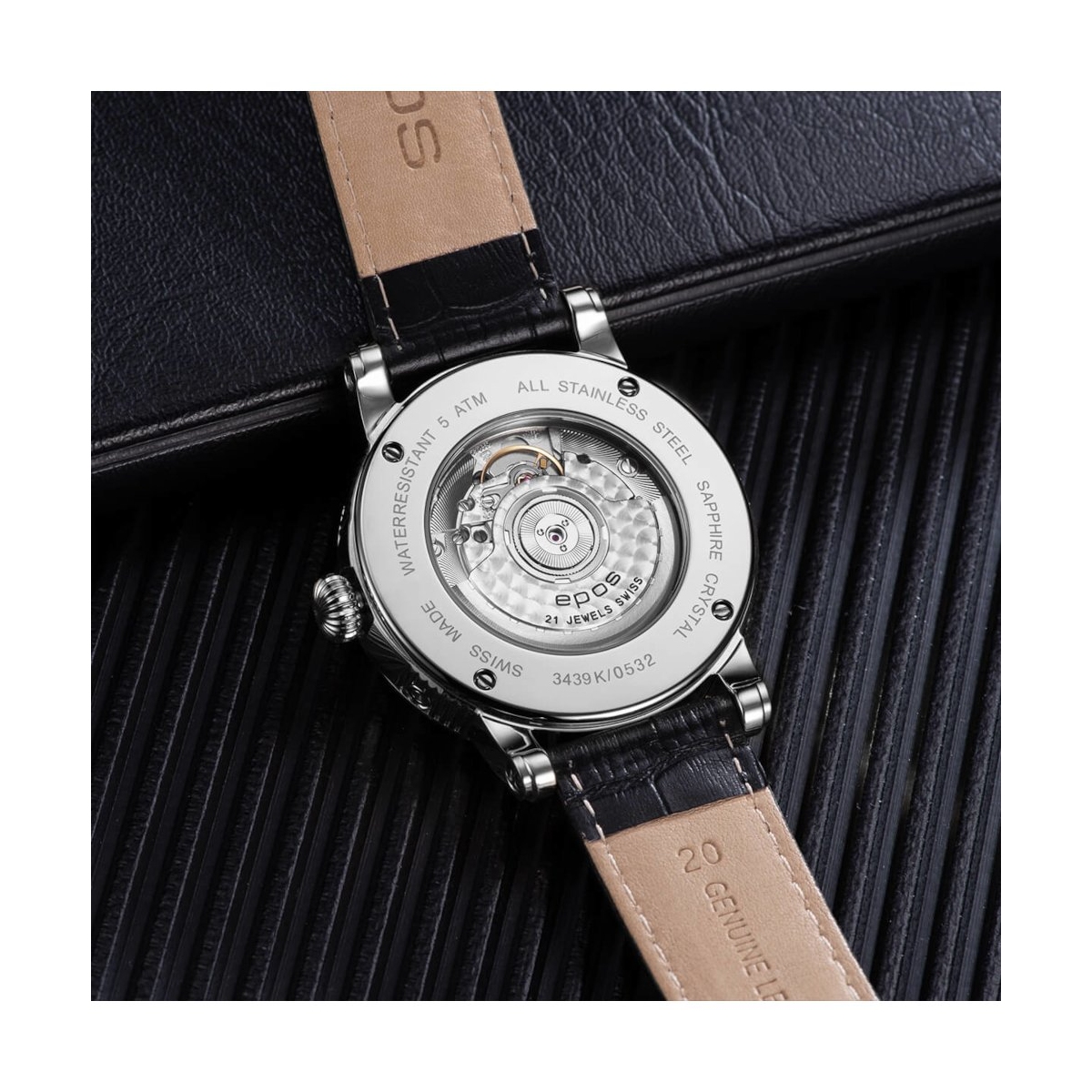 ZEGAREK EPOS ARTISTRY 3439 BM NORTH STAR AUTOMATIC MOONPHASE