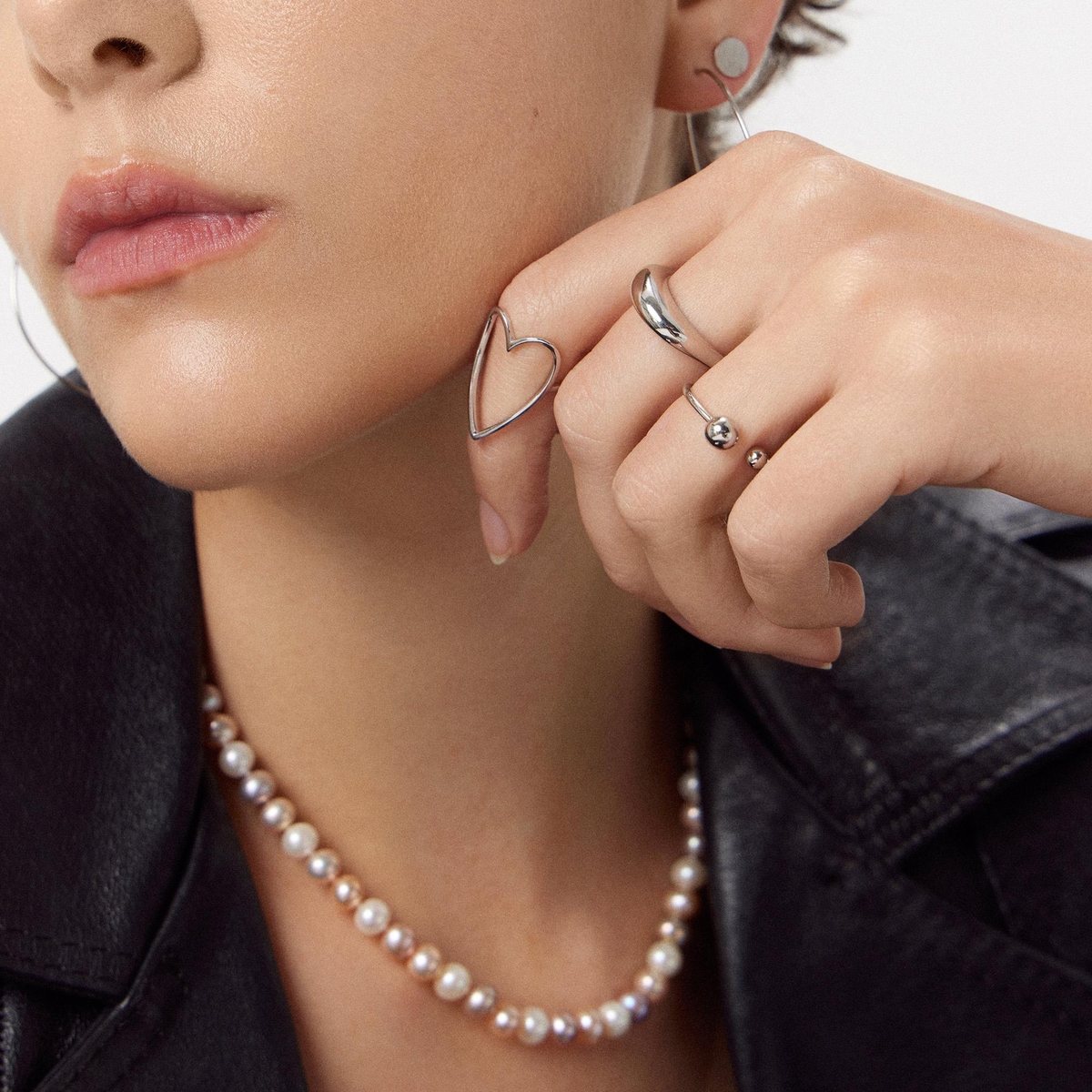 Pierścionek srebrny