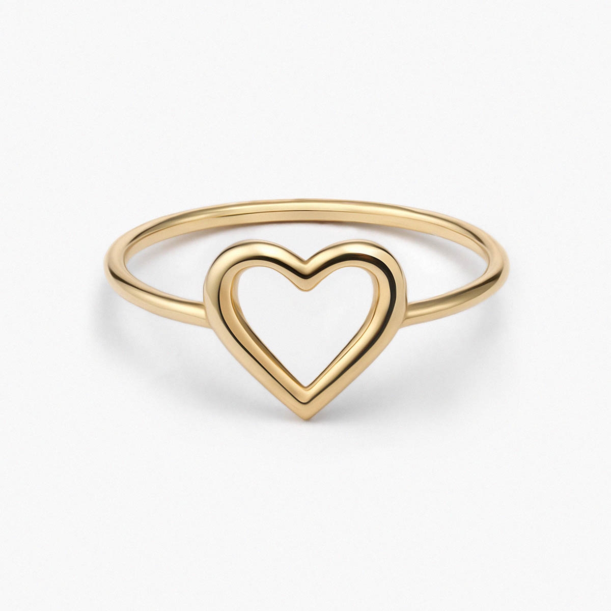 Pierścionek złoty Czułość