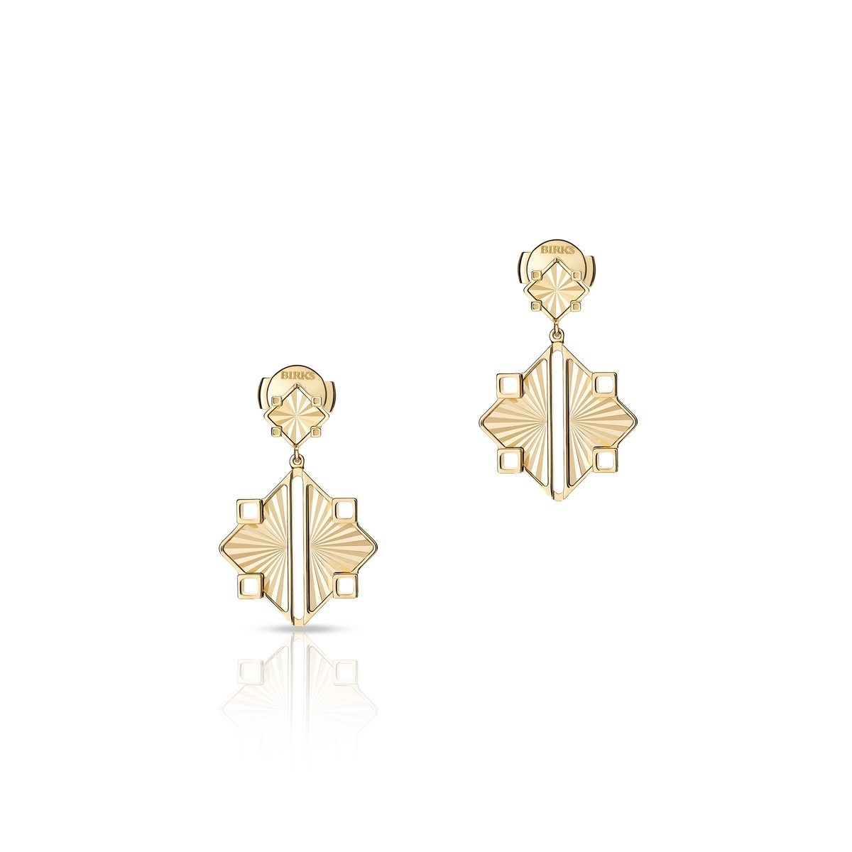 Kolczyki złote Birks