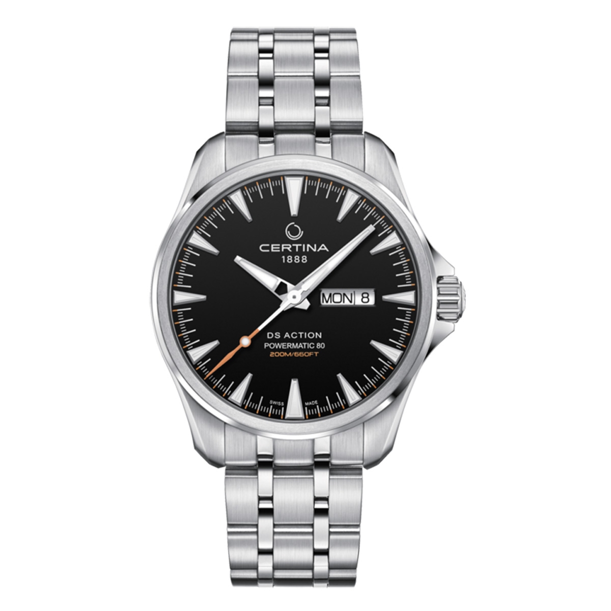 ZEGAREK CERTINA DS ACTION Day Date Powermatic 80