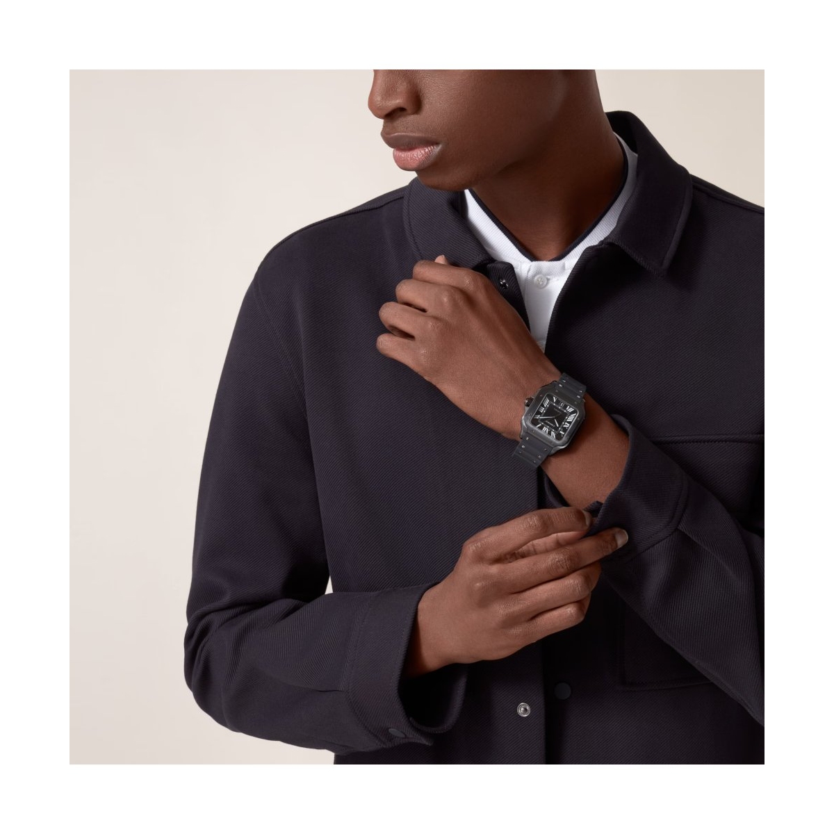 ZEGAREK CARTIER SANTOS DE CARTIER L