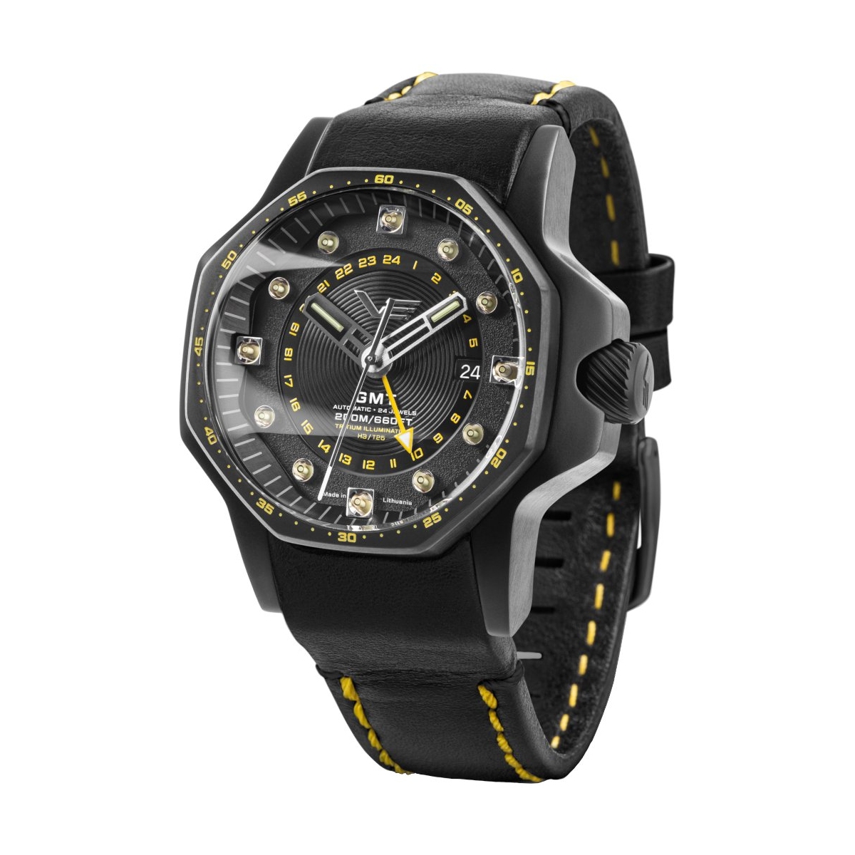 ZEGAREK VOSTOK EUROPE ATOMIC AGE FERMI LINE AUTOMATIC GMT