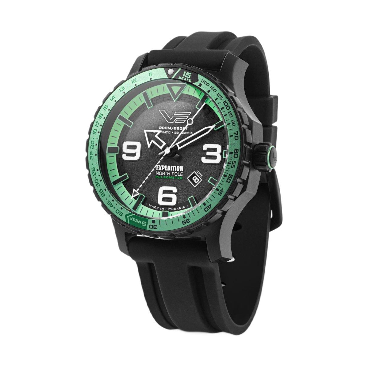 ZEGAREK VOSTOK EUROPE EXPEDITION NORTH POLE 1 POLAR NIGHT AUTOMATIC