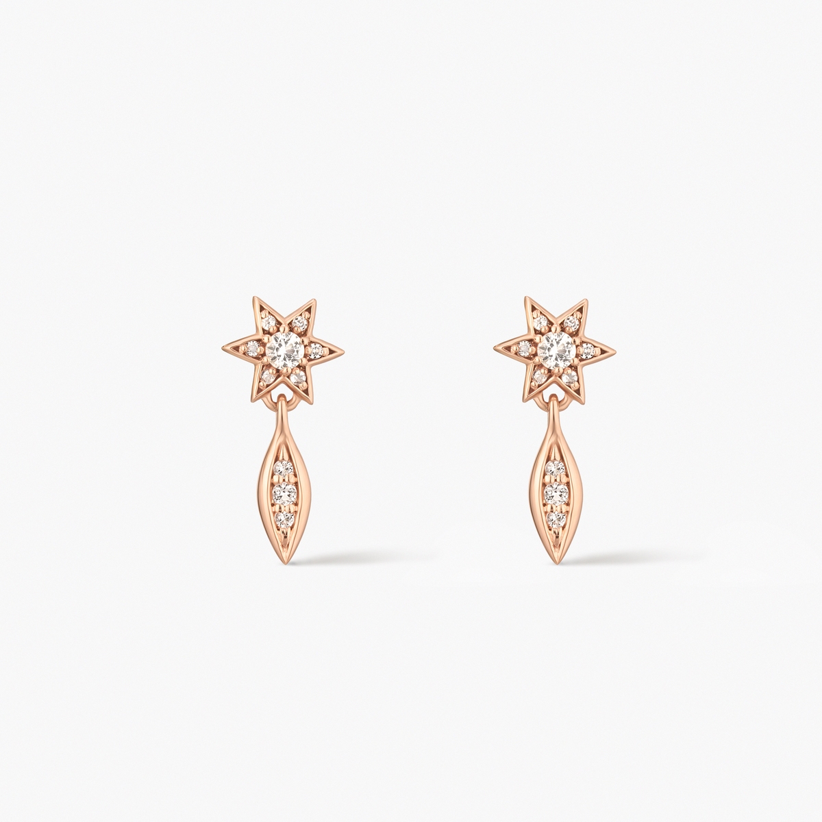 Kolczyki złote Follow