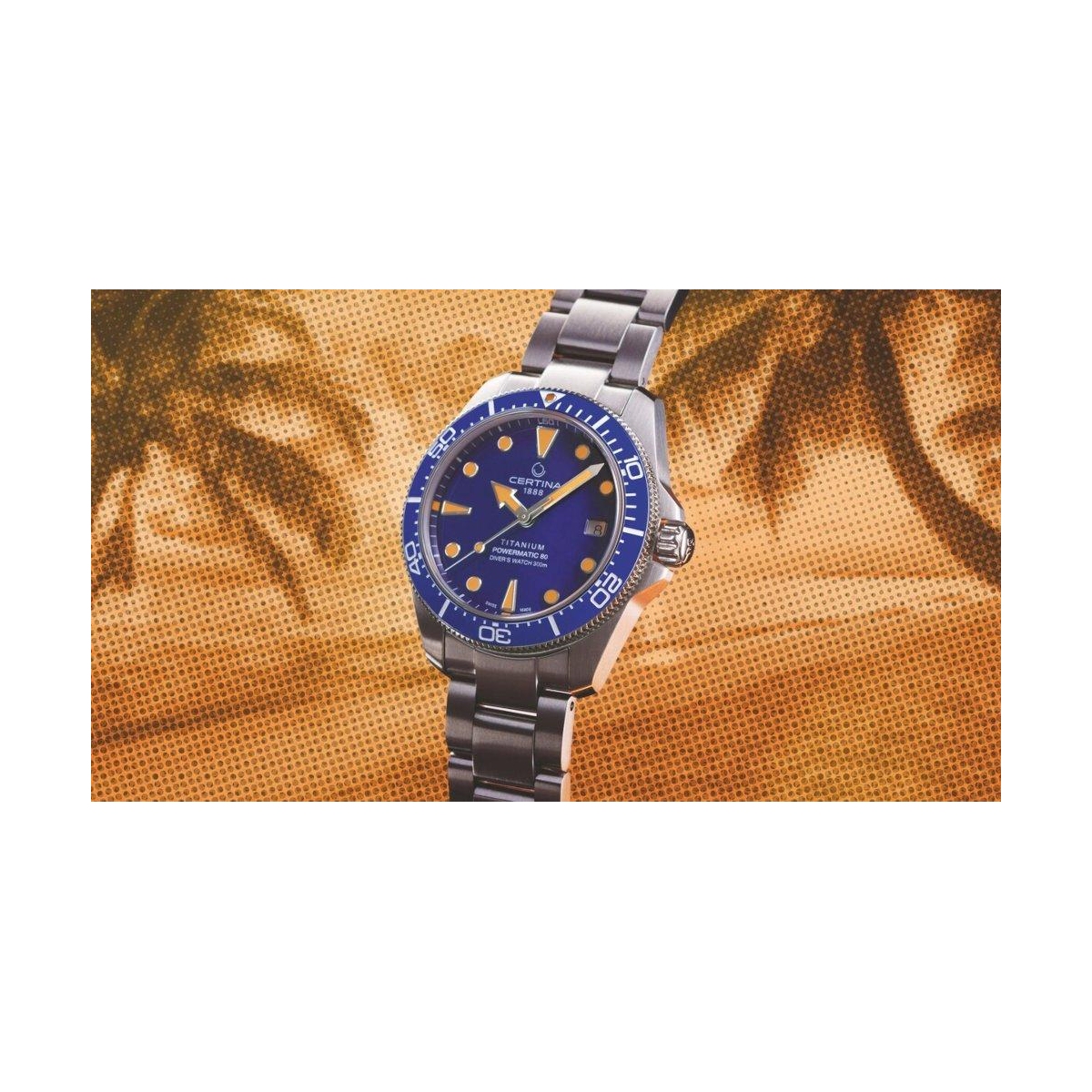 ZEGAREK CERTINA DS ACTION DIVER 38MM TITANIUM