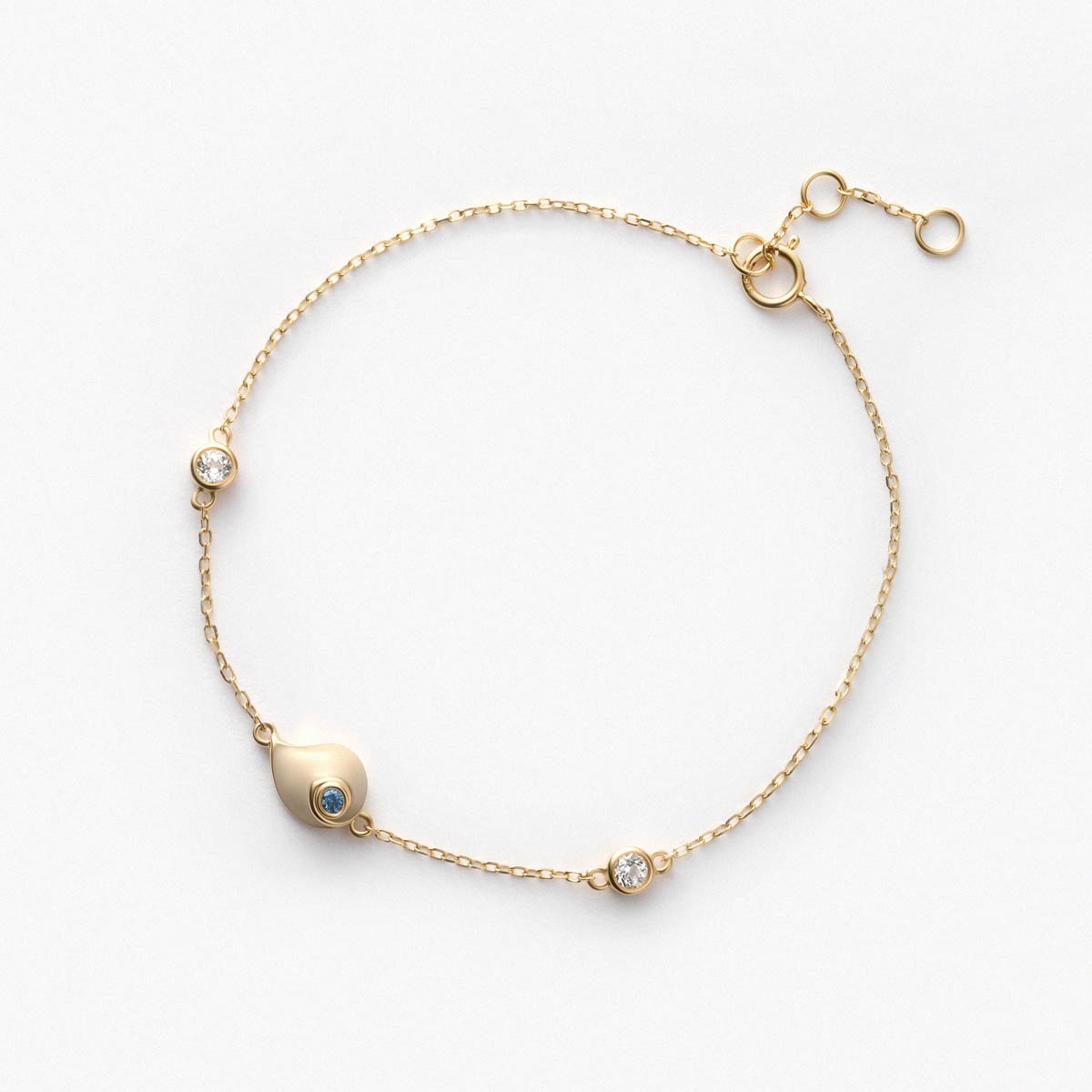 Bransoleta złota Kwiaty Nocy Bratki