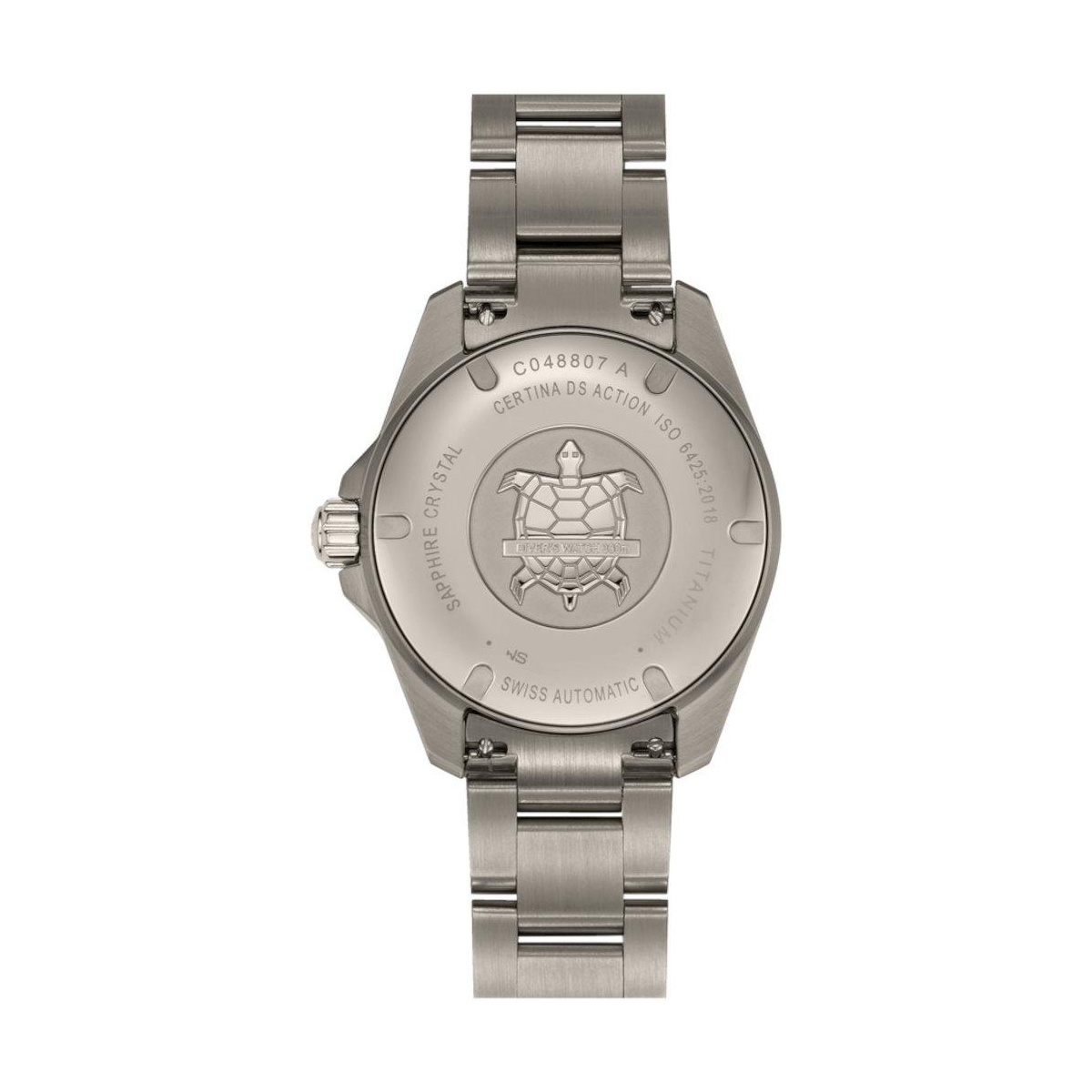 ZEGAREK CERTINA DS ACTION DIVER 38MM TITANIUM