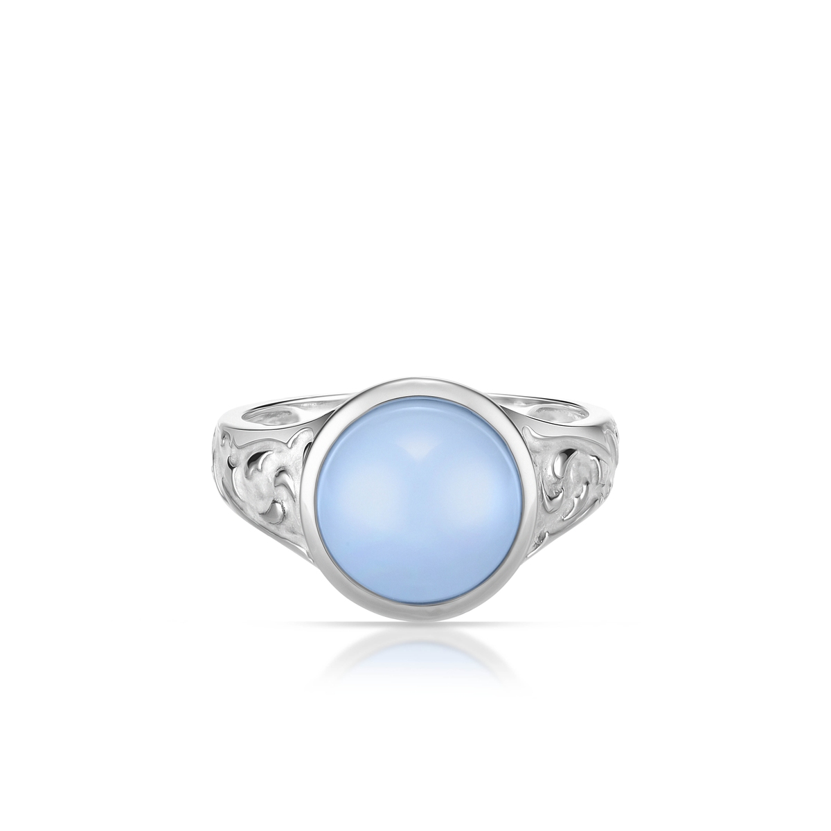 Pierścionek srebrny Baśniowa