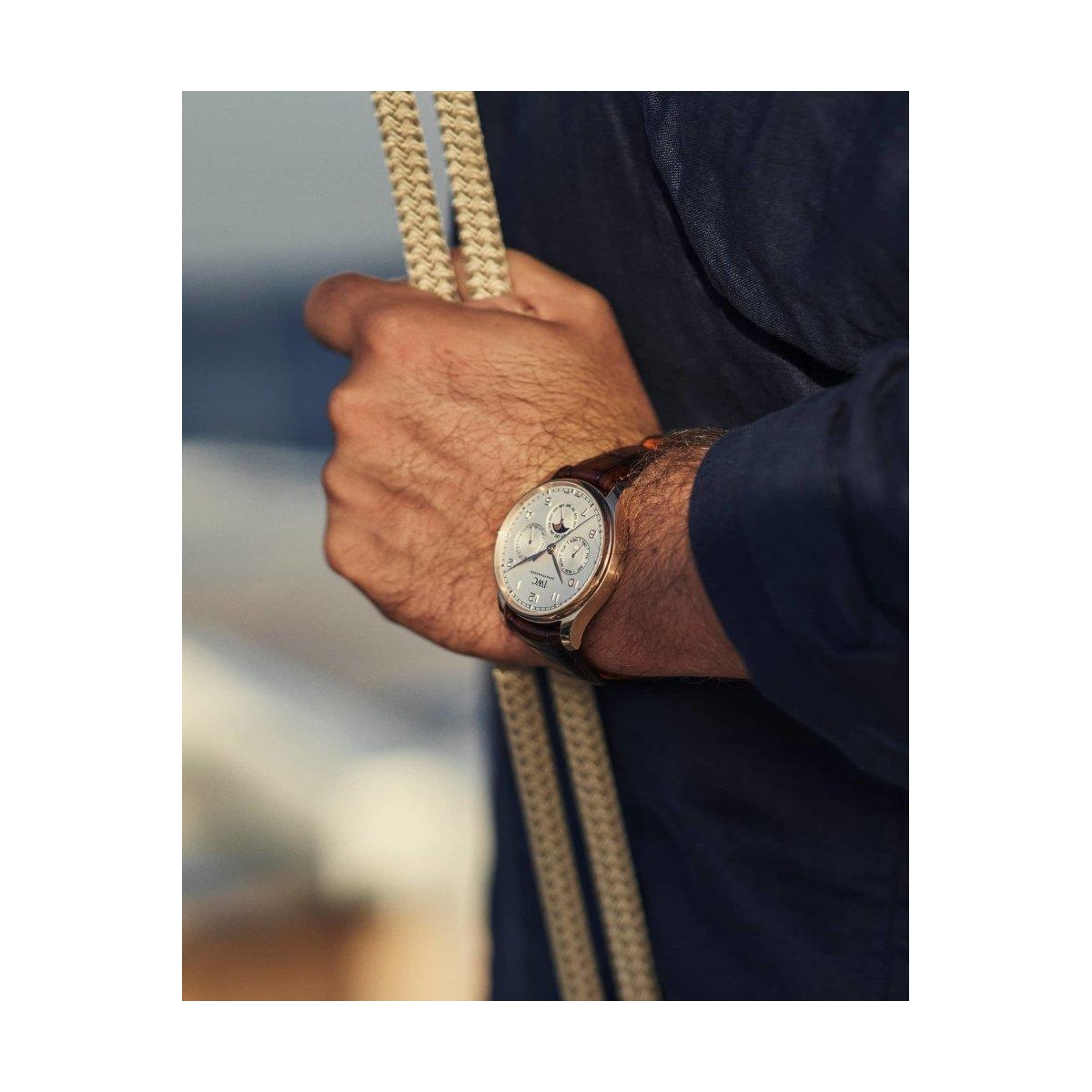 ZEGAREK IWC SCHAFFHAUSEN PORTUGIESER PERPETUAL CALENDAR 42