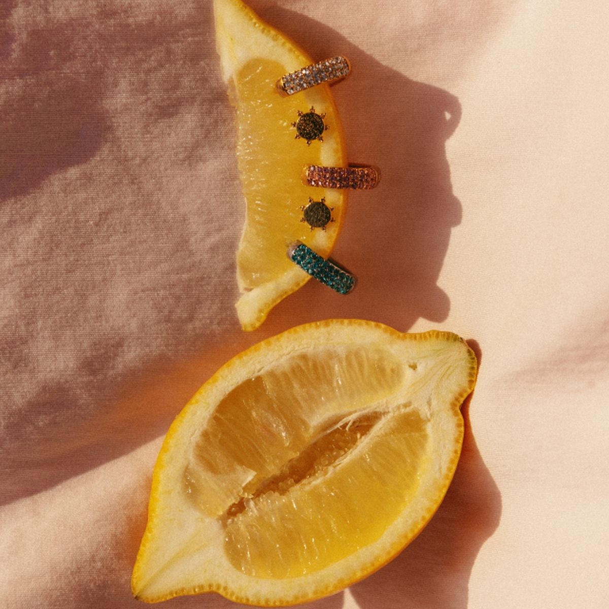 Kolczyki Pink Glow Picky Pica