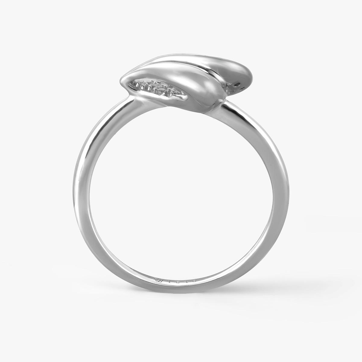 Pierścionek srebrny z cyrkoniami