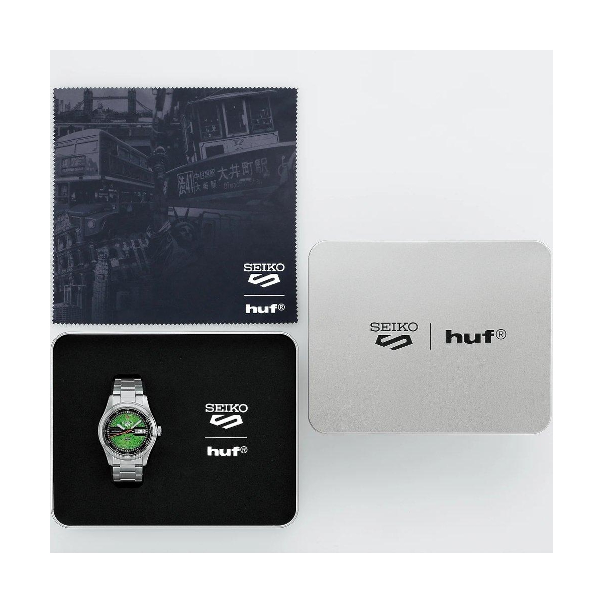 ZEGAREK SEIKO 5 SPORTS AUTOMATIC FIELD HUF LIMITED EDITION