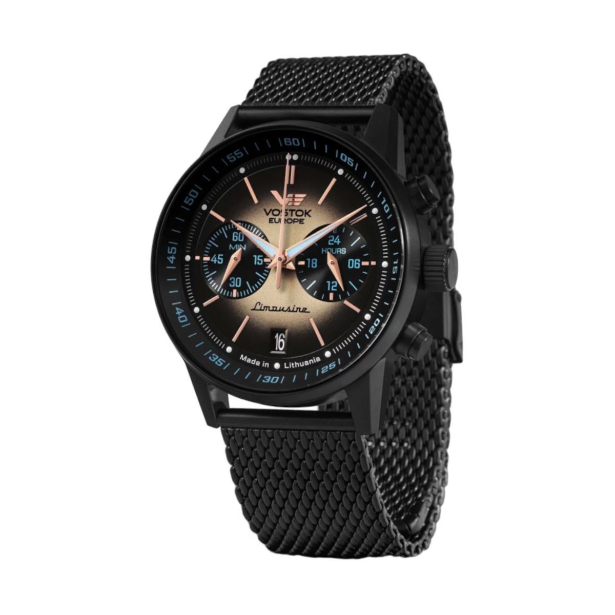 ZEGAREK VOSTOK EUROPE GAZ-14 LIMOUSINE CHRONO