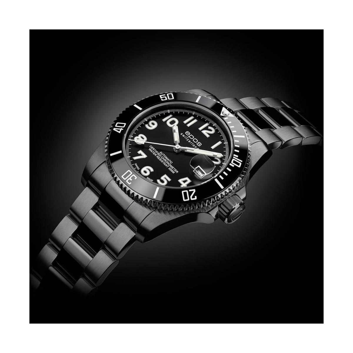 ZEGAREK EPOS SPORT 3504 DIVER COSC LE TITANIUM AUTOMATIC