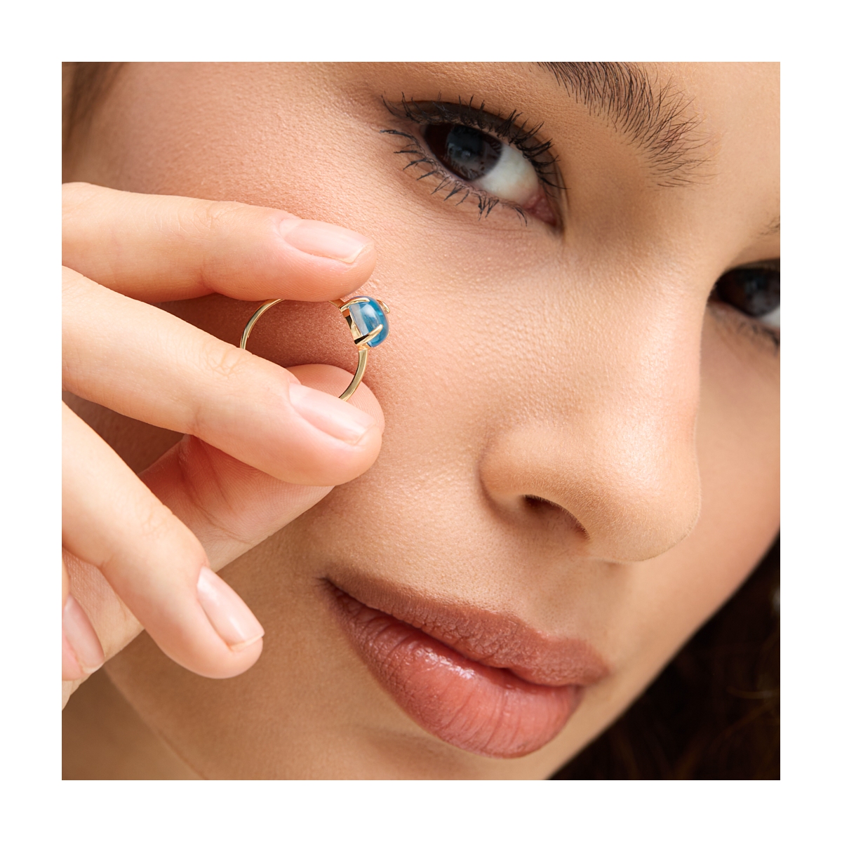 Pierścionek złoty KOI