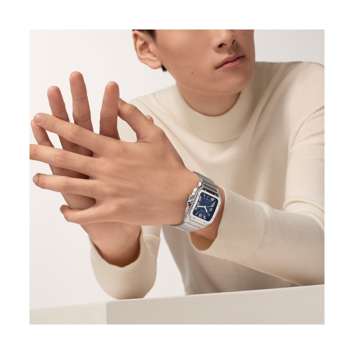 ZEGAREK CARTIER SANTOS DE CARTIER L