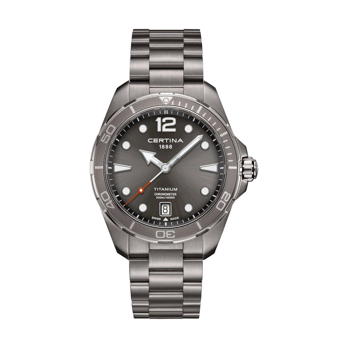 ZEGAREK CERTINA DS ACTION GENT TITANIUM