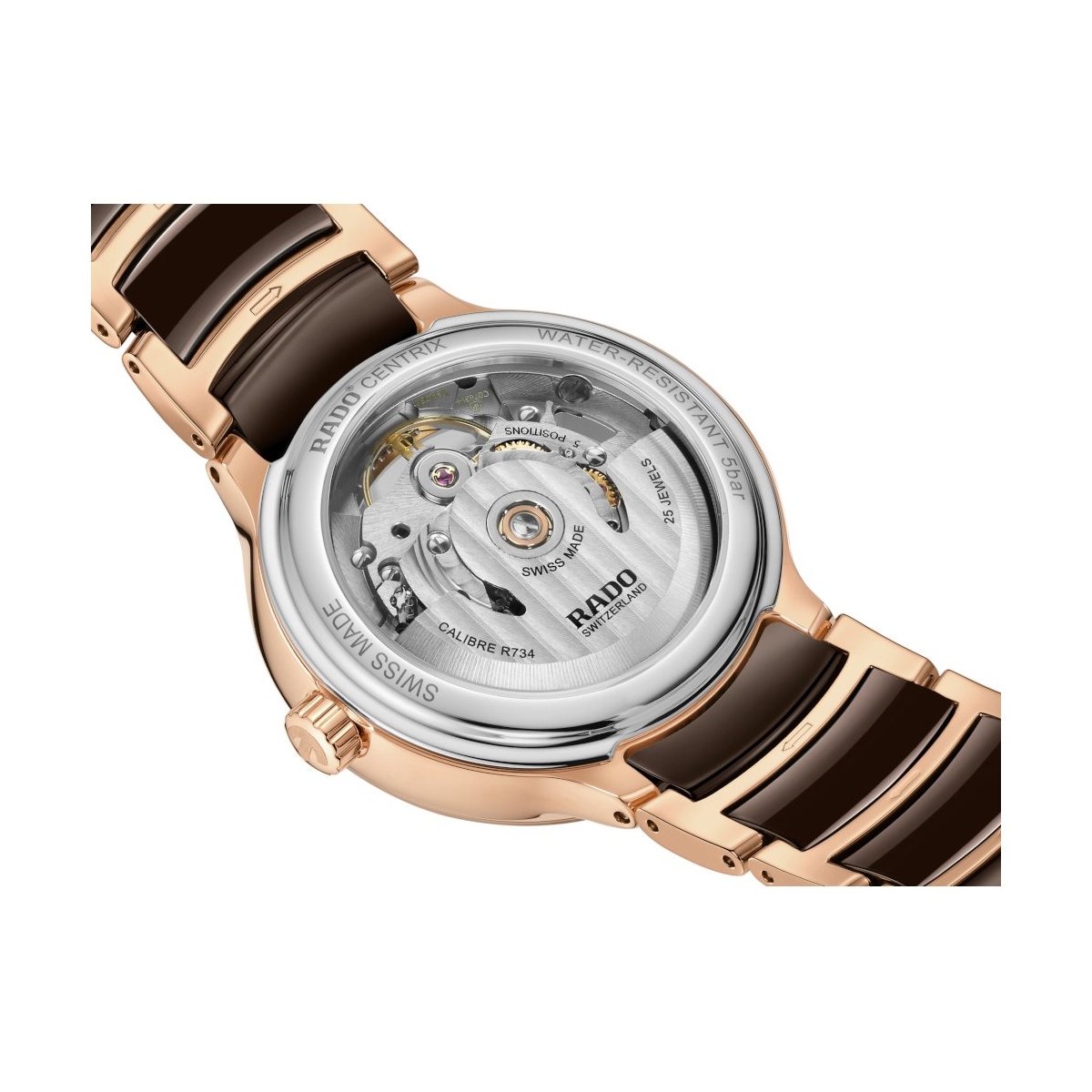 ZEGAREK RADO Centrix Automatic Diamonds Open Heart