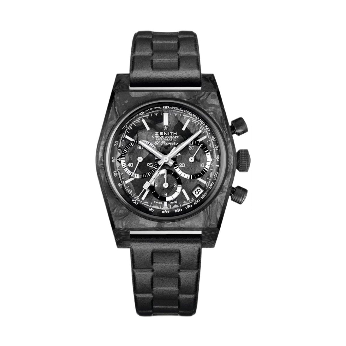 ZEGAREK ZENITH CHRONOMASTER REVIVAL COVER GIRL CARBON LIMITED EDITION