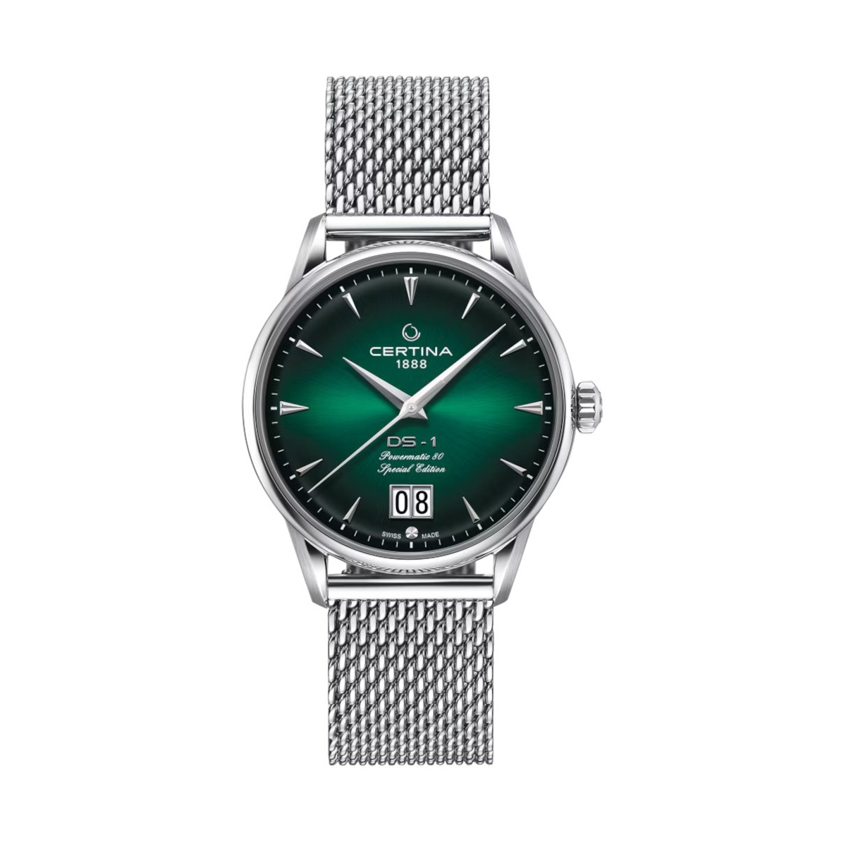 ZEGAREK CERTINA DS-1 Big Date Powermatic 80 60th Anniversary DS Concept Special Edition