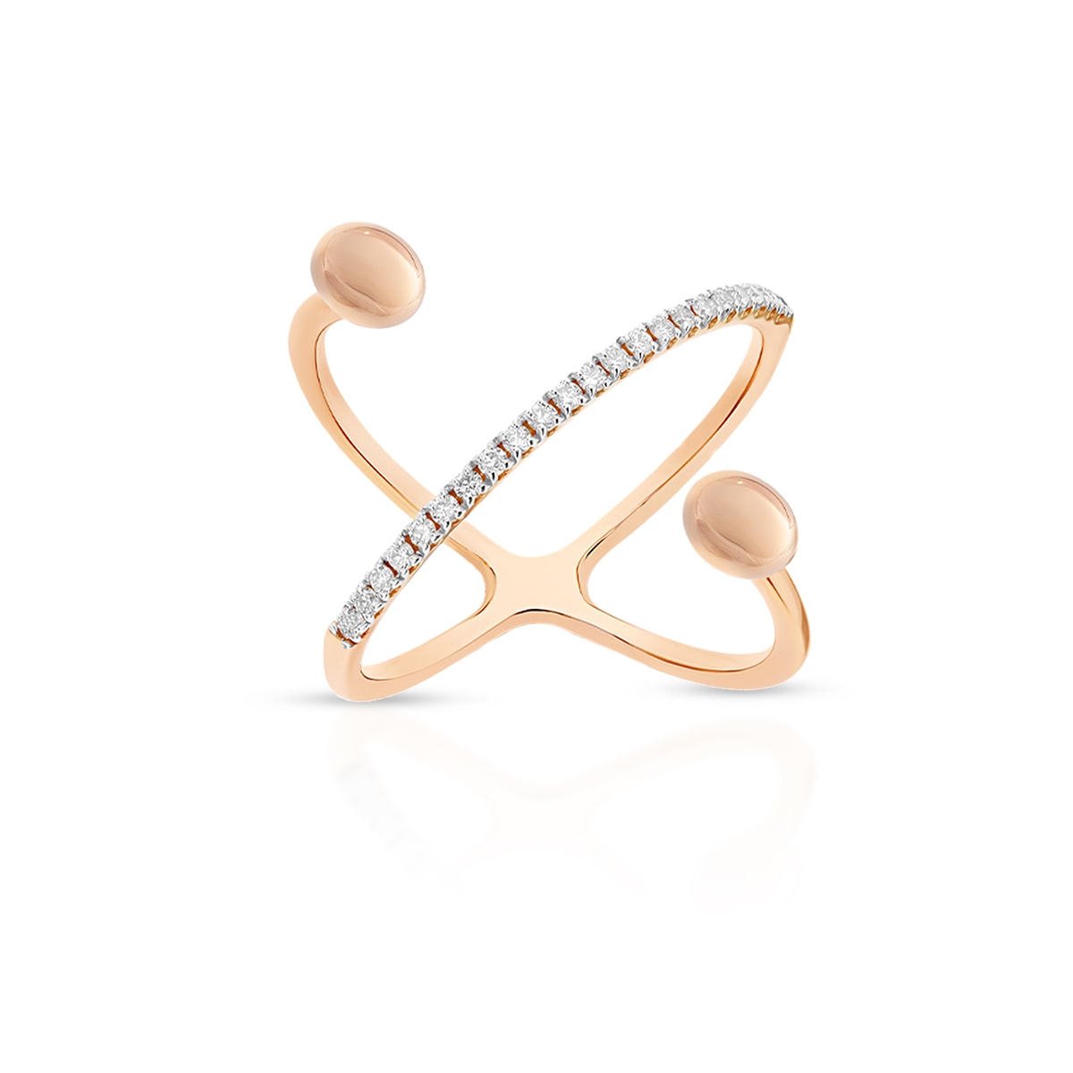 Pierścionek złoty NANIS